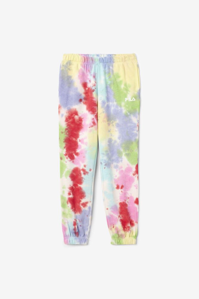 Fila Nohavice Damske Raleigh Tie Dye Jogger Viacfarebný - DPAGZ7805